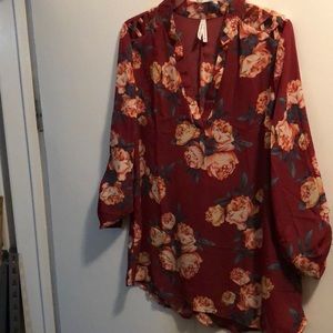 Floral blouse